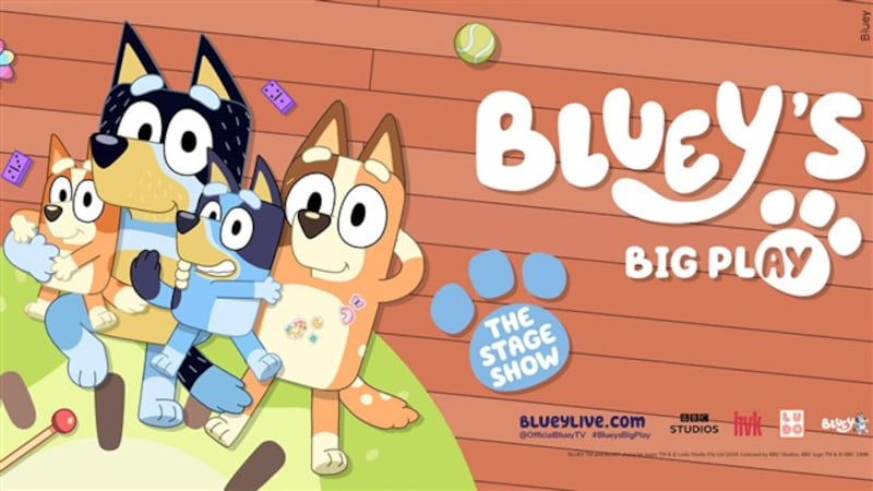 Promotional banner for Disney's 'Blue's Big Play'