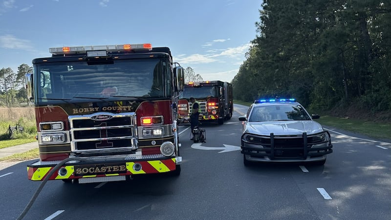 Injuries were reported after a Tuesday evening crash in the Conway area.