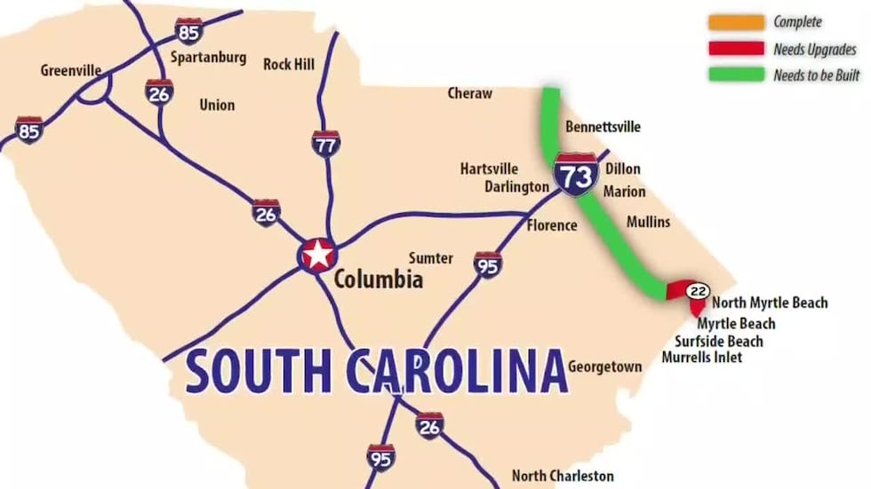 Horry County I-73 update