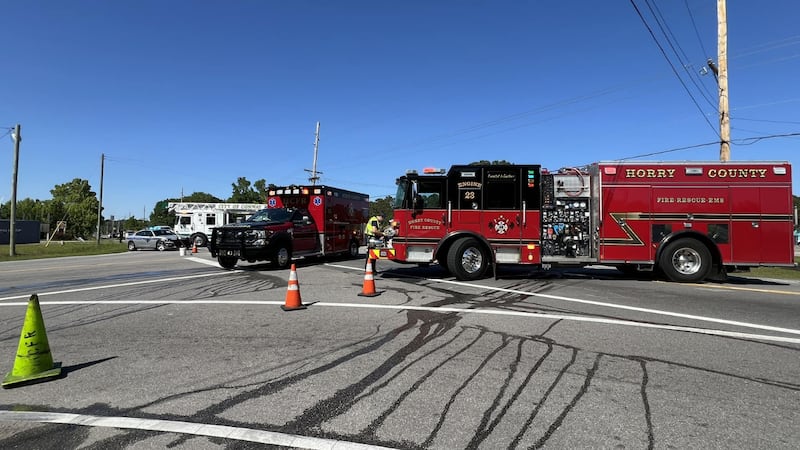 Injuries were reported after a Cownay-area crash on Tuesday.