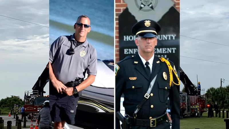 END OF WATCH: The traditional 'final call' for Cpl. Michael Ambrosino