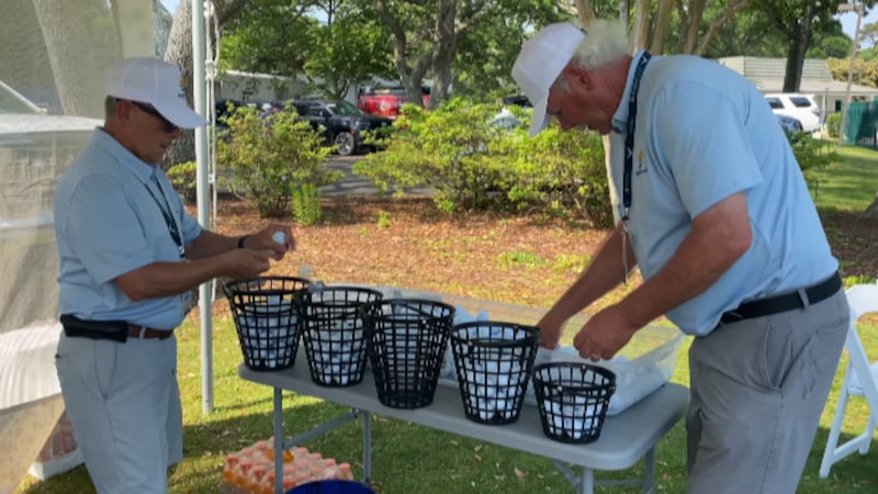 Volunteers shared a behind the scenes look at one of the most tedious jobs at the Myrtle Beach...
