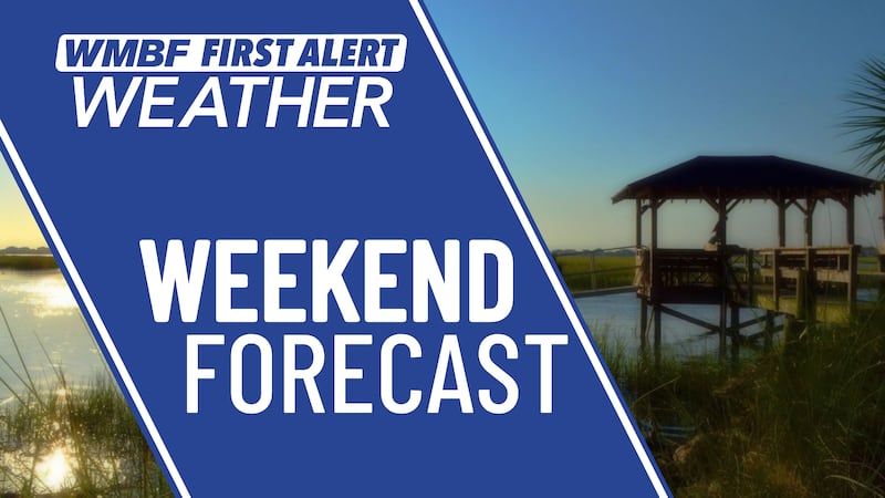 Sunshine for the weekend! We will take it.