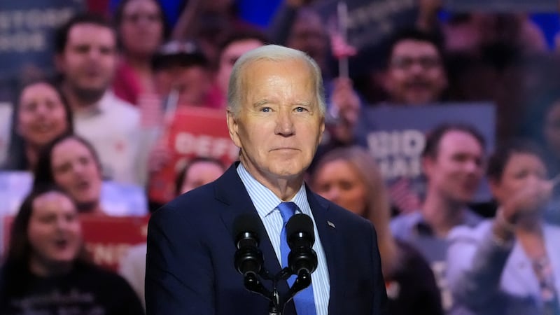 FILE - President Joe Biden speaks at an event in Manassas, Va., Jan. 23, 2024. Biden is...