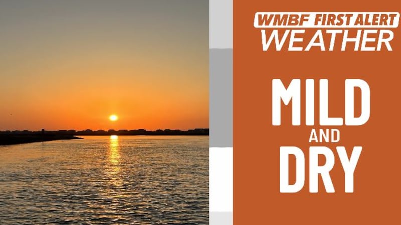 Warm and dry weather to end the week.
