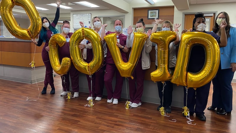 Tidelands Health celebrates having zero COVID-19 hospitalizations for the first time in two...