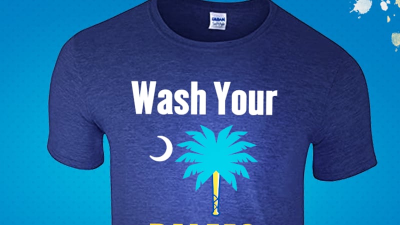 The Pelicans are selling these shirts for COVID-19 relief.