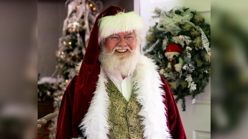 Joe Greene has served as the Santa at the 161 Flea Market for more than 20 years.
