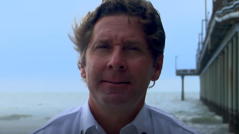 Myrtle Beach Ocean Rescue Battalion Chief Brian Mitchell