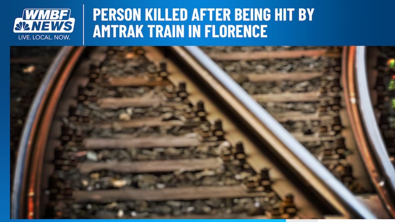 One person was killed after being hit by an Amtrak train passing through Florence early...