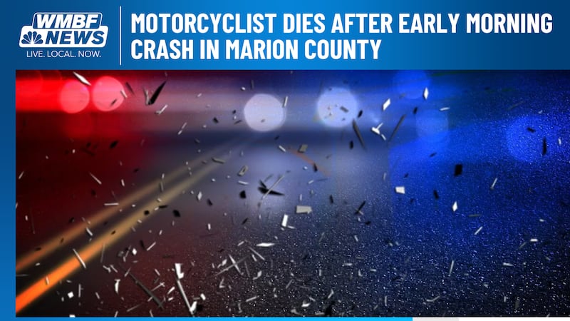 A motorcyclist has died following an early morning crash in the Pee Dee.