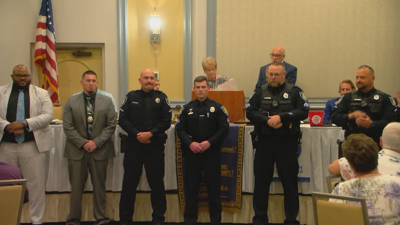 Six officers from different ranks in the Myrtle Beach Police Department were nominated for the...