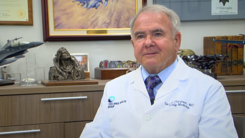 Dr. Gerald Harmon with Tidelands Health